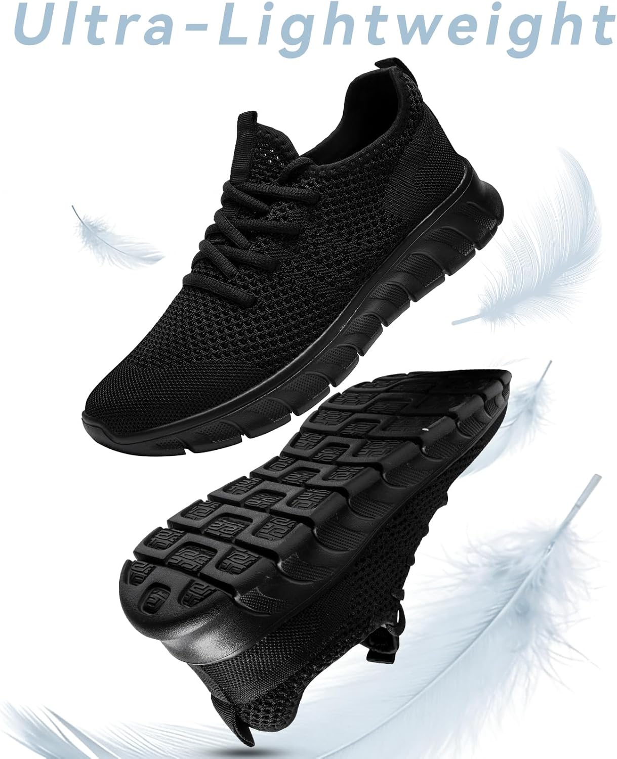 Women's Walking Sneakers Non Slip Shoes for Women Tennis Athletic Workout Gym Fashion Shoes Running Sneakers Comfortable Breathable and Lightweight - Image 4