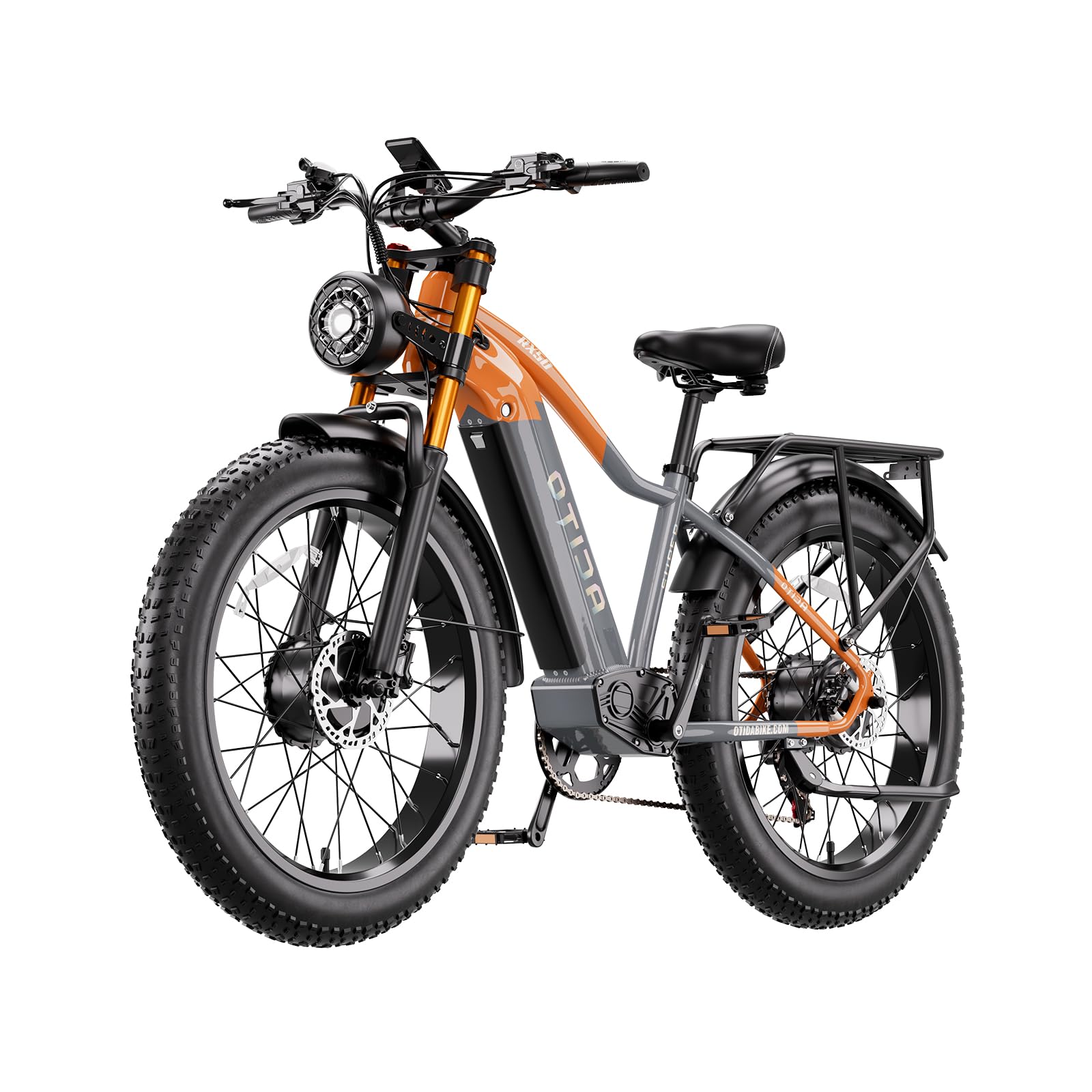 Peak 3000W Dual Motors Electric Bike for Adults 32MPH with 48V 20Ah Battery, 26" x 4" Fat Tire Full Suspension Ebike with Hycraulic Dual Brakes, Mountain E-Bike Spoked/Mag Wheel