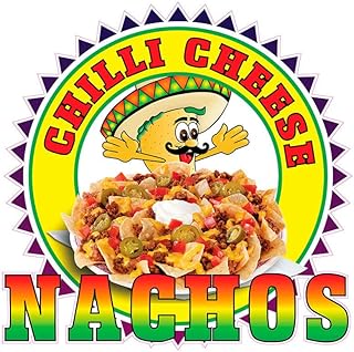 Nachoes Concession Restaurant Food Truck Die-Cut Vinyl Sticker 8