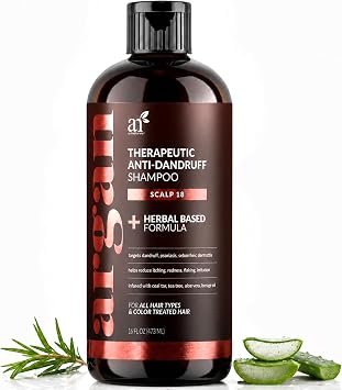 Artnaturals Therapeutic Argan Shampoo with Coal Tar, 16 fl oz