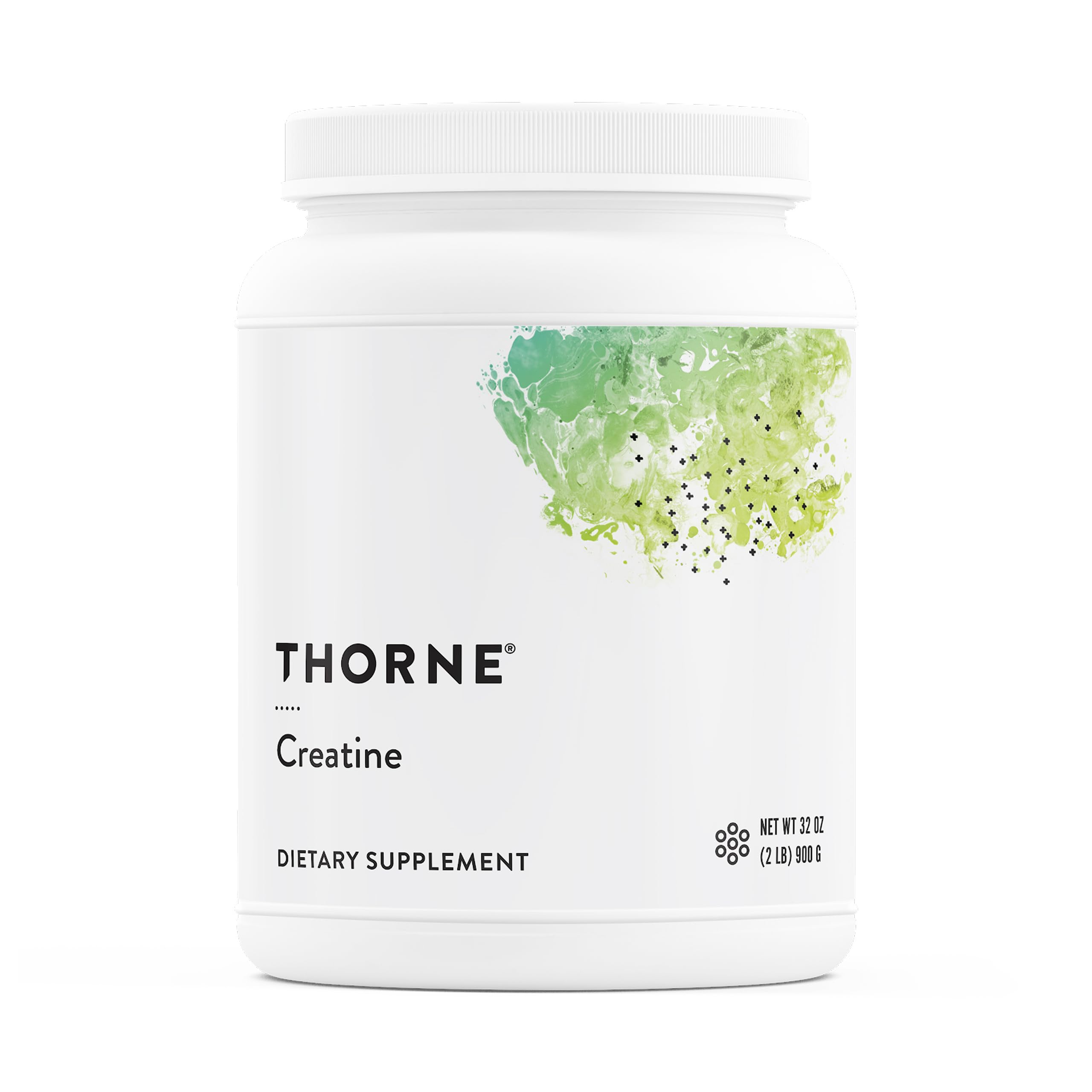 THORNE Creatine, Micronized Creatine Monohydrate Powder, 180 Servings Unflavored 180 Servings (Pack of 1)