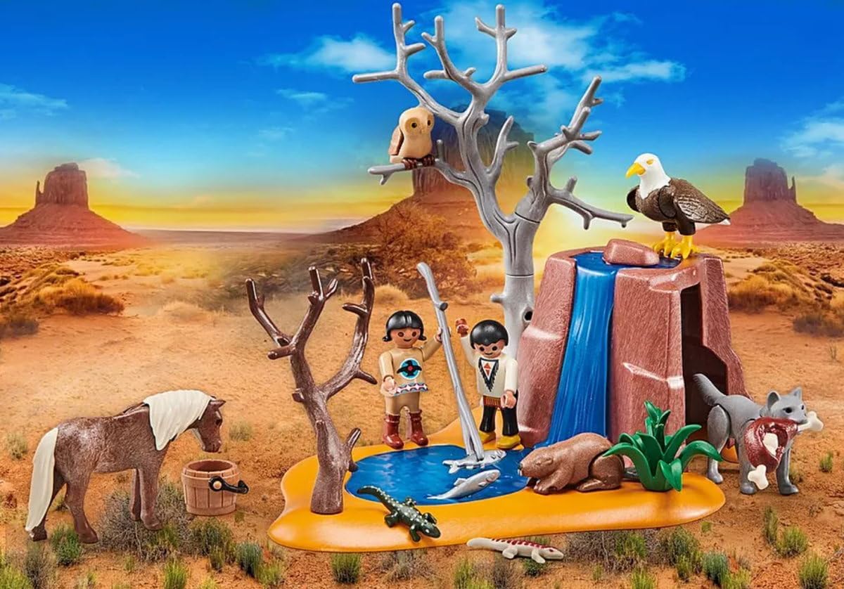 PLAYMOBIL 1024 - Indian Children on the River