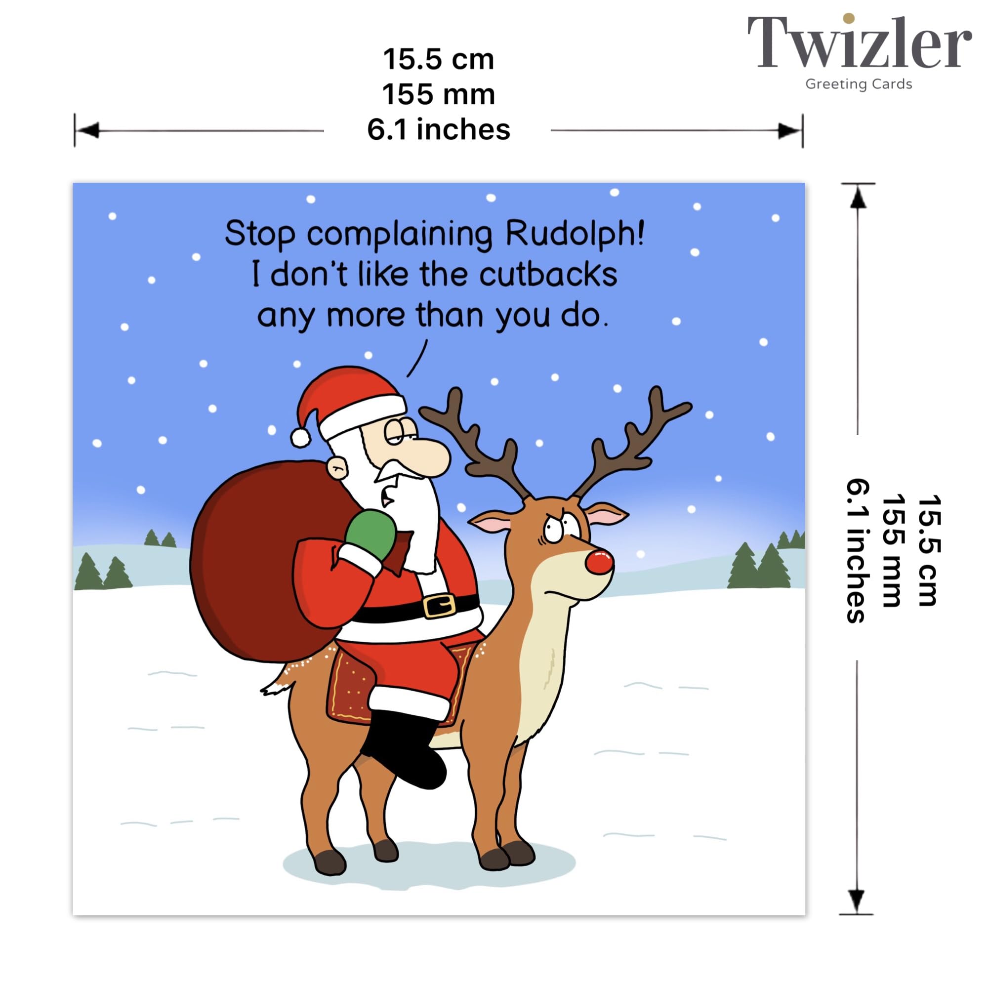 Twizler Biglietto D'Auguri Umoristico 'Get Well' In Inglese: Per Fare Ridere E Tirarti Su Il Morale