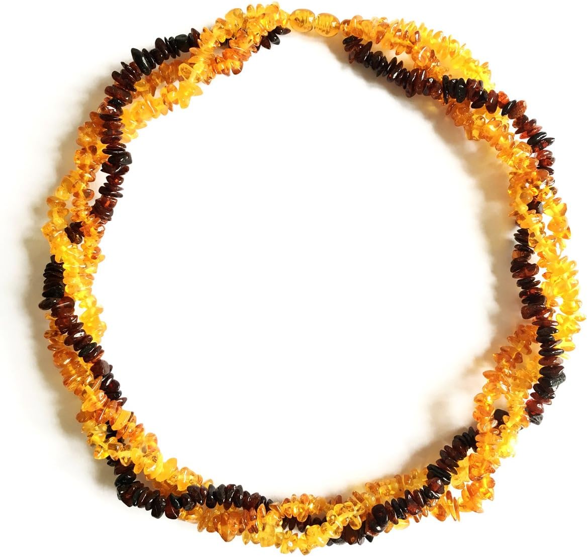 ] Honey Colour Baltic Amber Necklace Collier Necklace Gemstones Jan Etta in Brown, Handmade, Unique, Natural Stone, Luxury Gift – Healing Stone – High Quality