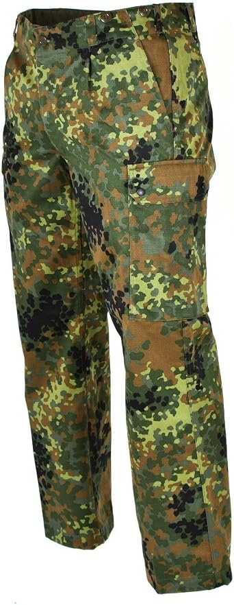 Genuine German Army Pants Military Issue Flecktarn Camouflage Combat Trousers New