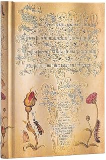 Flemish Rose MIDI Lined: Hardcover, 120 gsm, ribbon marker, memento pouch, clasp closure, book edge printing