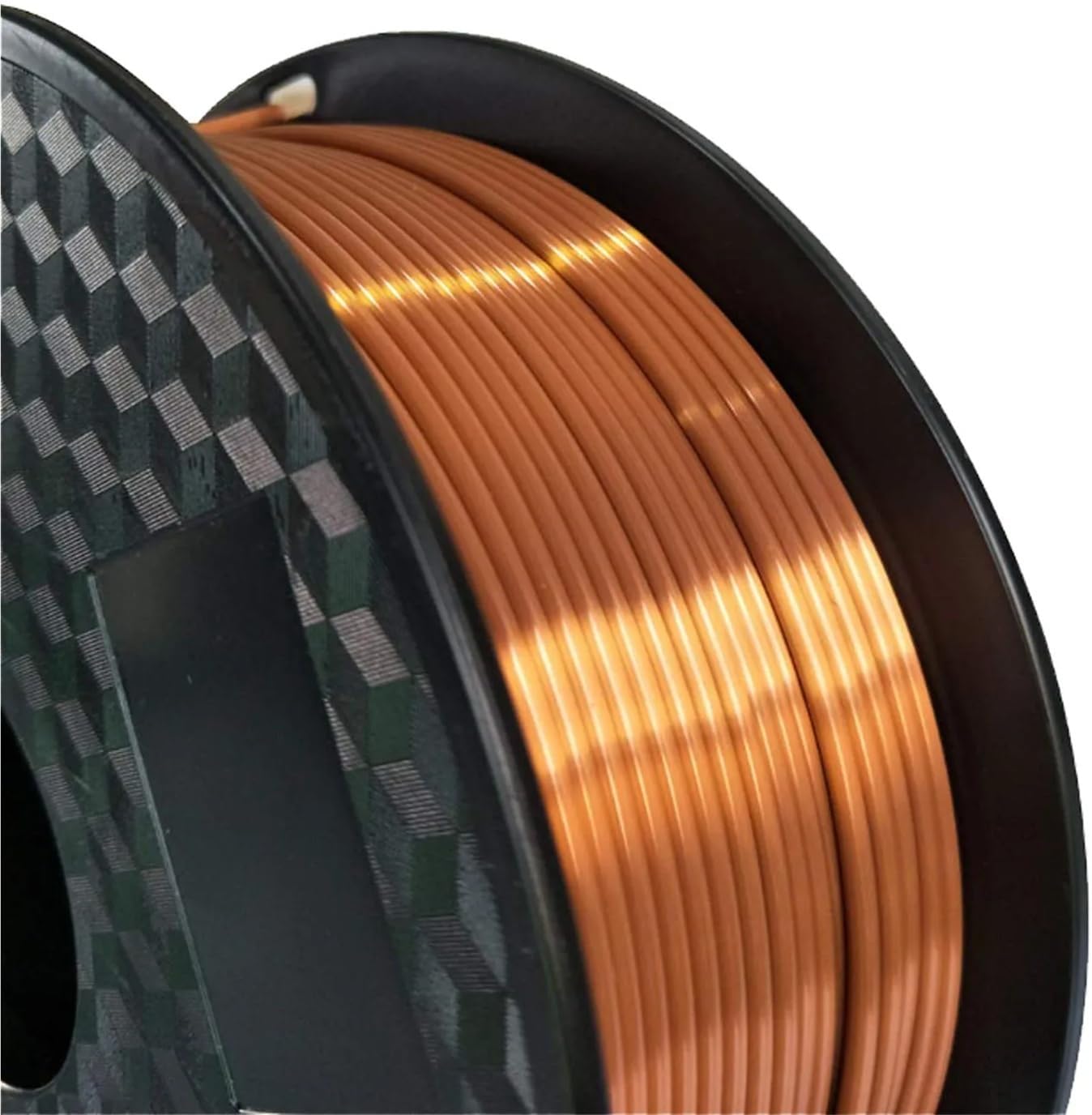 Silk Copper PLA 3D Printer Filament 1.75mm 1KG – Metallic Silky Finish, Compatible with 3D Pens & Printers