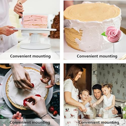 Miniatura 9 de Hemoton 24 Uds. de acero inoxidable reutilizable para hornear horno, núcleo de calentamiento, agujas para tartas, levantadores de cupcakes,