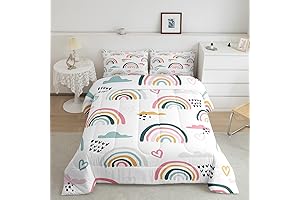 Rainbow Comforter Set: A Canvas of Dreams