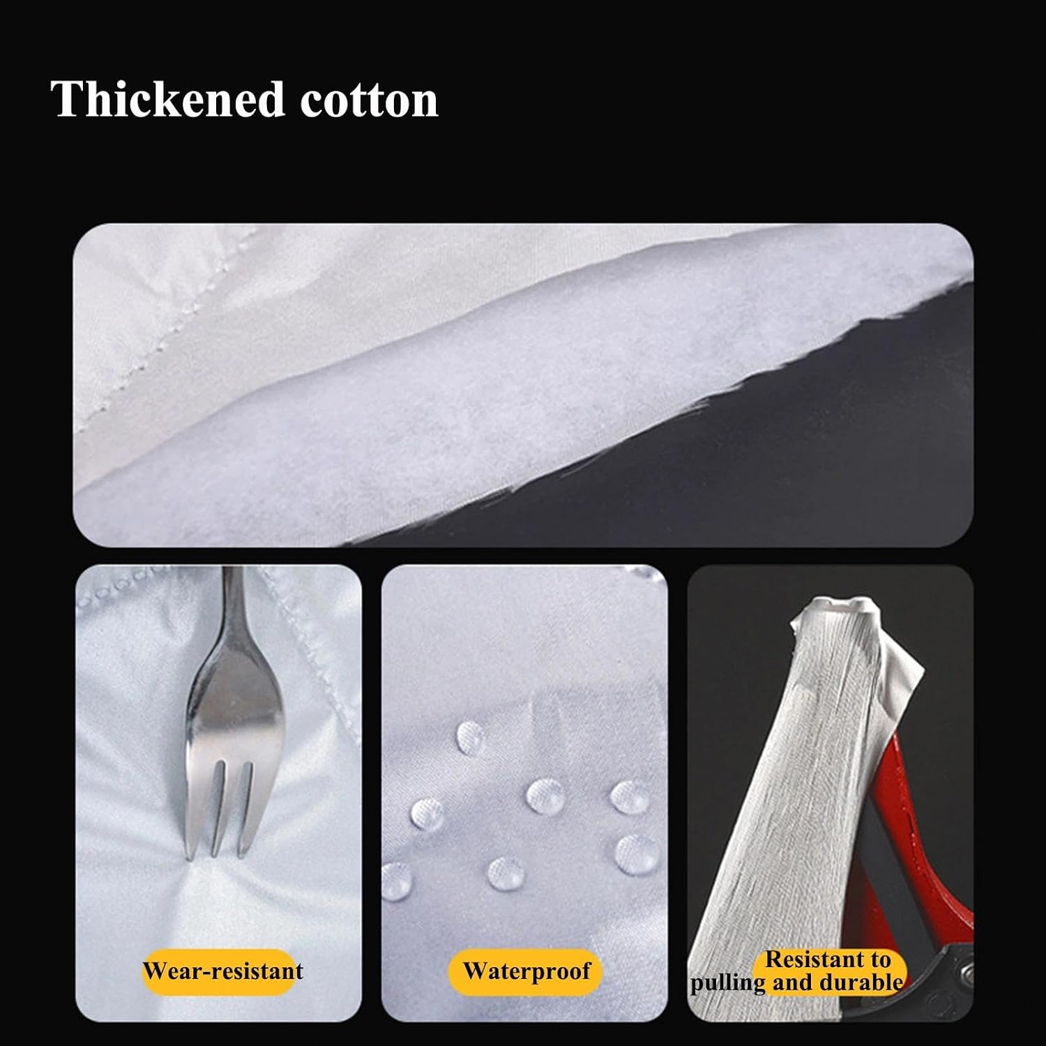 2025 Upgraded Car Cover Hail Protection,5 Storeys Thicken Hail Blankets for Car, Windshield Hail Protector Car Cover,Durable Snowproof Waterproof Windproof Sun Uv Protection Hail Blanket for Sedan.
