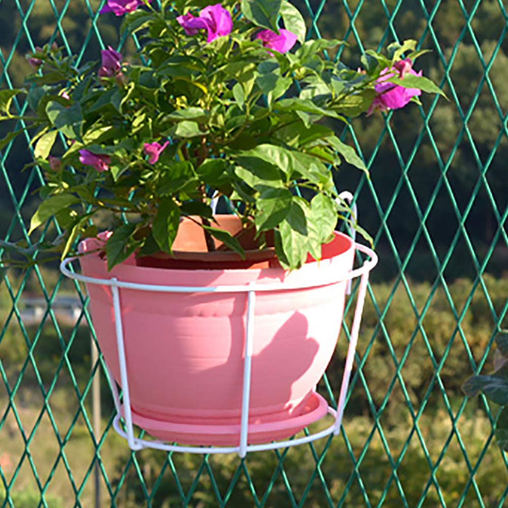 L/G Kunststoff Blumentopf Quadratisch – 39x13,5 Cm, Für Balkon, Garten, Büro & Kinderzimmer