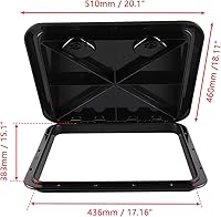 Vista 1 de YaeMarine Marine Boat Deck Access Hatch & Lid for Boat Marine Caravan RV
