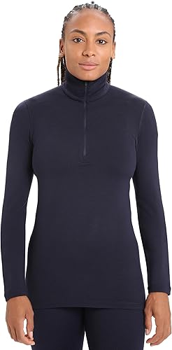Icebreaker Merino 260 Tech - Chaqueta de manga larga con media cremallera para mujer