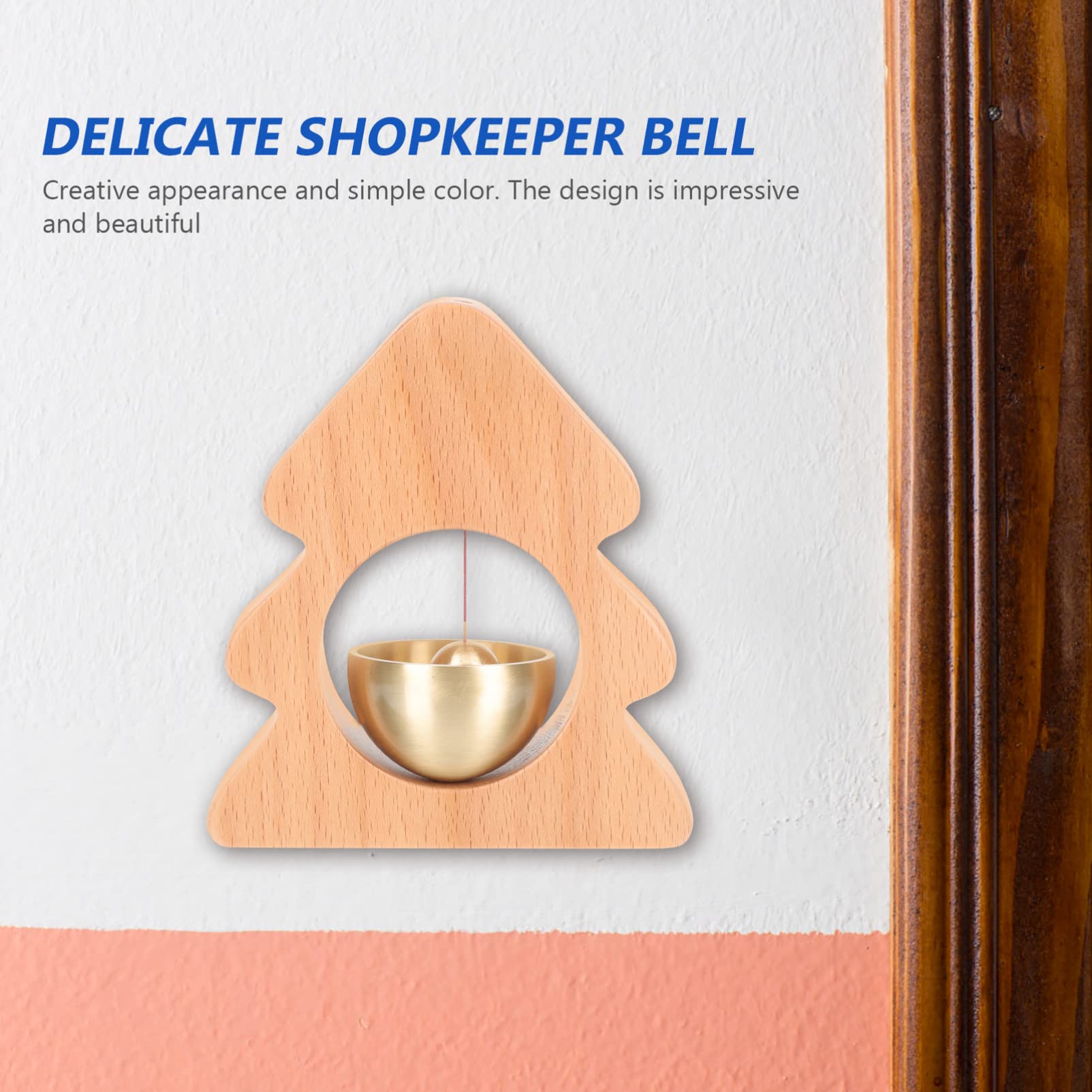 MAGICLULU 2 Pezzi Campanello Per Negozianti Campanello Di Natale Campanelli Di Natale Bomboniere Per Feste Di Di Apertura Porta Omaggi Per Feste Di Chiama