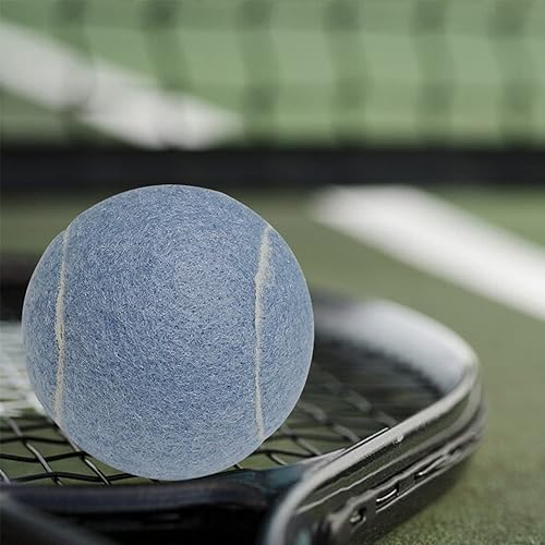 Miniatura 3 de URBEST Pelota de tenis, 12 paquetes de pelotas de tenis de entrenamiento, pelotas de práctica para jugadores novatos, pelotas de juego para perros