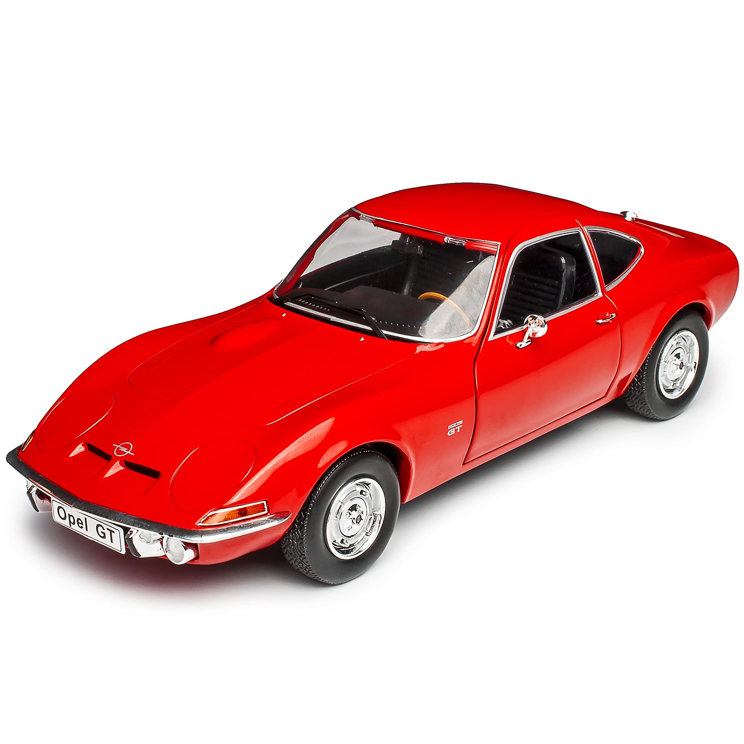 Generisch Opel GT 1900 Coupe Rot 1968-1973 Mit Sockel 1/24 Agostini Modell Auto Modellcarsonline Modell Auto