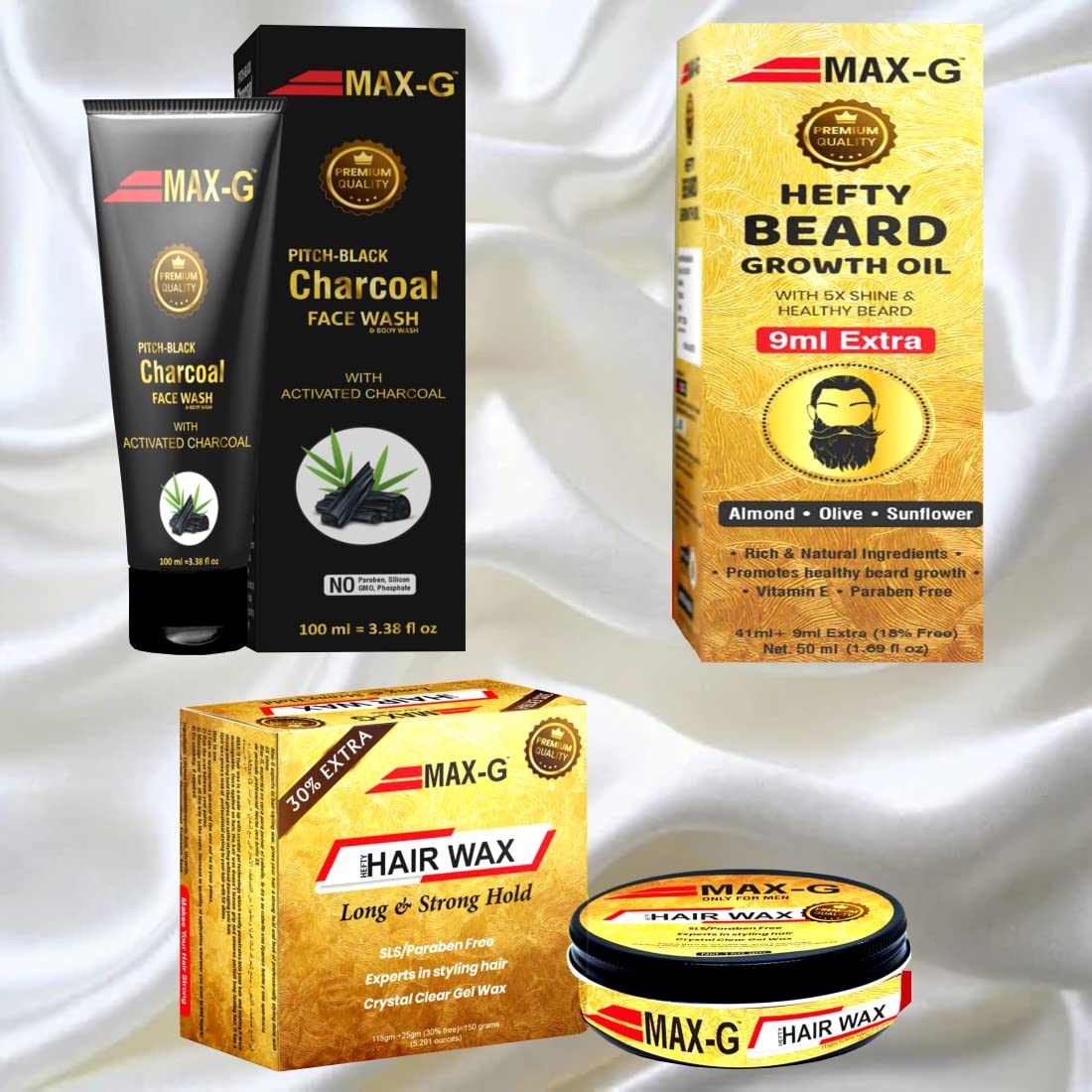 MAX-G Promotional dhamaka offer 3 in 1 Combo Grooming Kit for men. All our products are paraben Free and Sulfate free