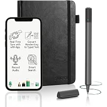 SyncPen Digital Notebook Pen Set   Bluetooth, OCR, Audio Recording & Free Cloud Storage | Perfect for Notes & Drawing | iOS & Android Compatible