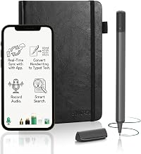 SyncPen Digital Notebook Smart Pen Set | Real Time Sync from Paper to App, Bluetooth Pen with OCR and Audio Recording | Gift for Students, Creators & Professionals