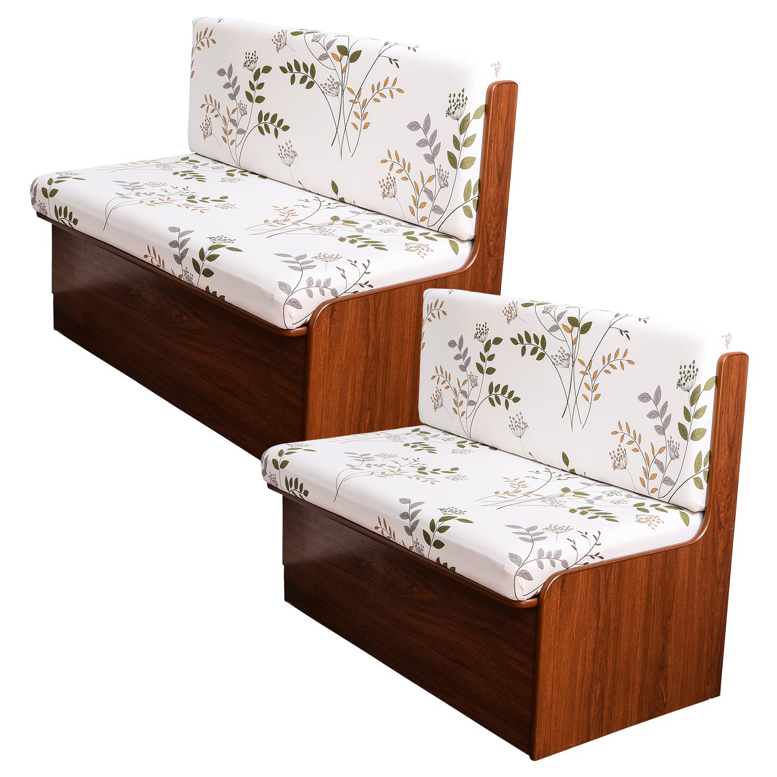 KRFOONN RV Dinette Cushion Covers Stretch Sofa Seat Slipcovers Replacement Camper Cushions Slipcover Washable Couch Cushion Slipcovers for RV Camper