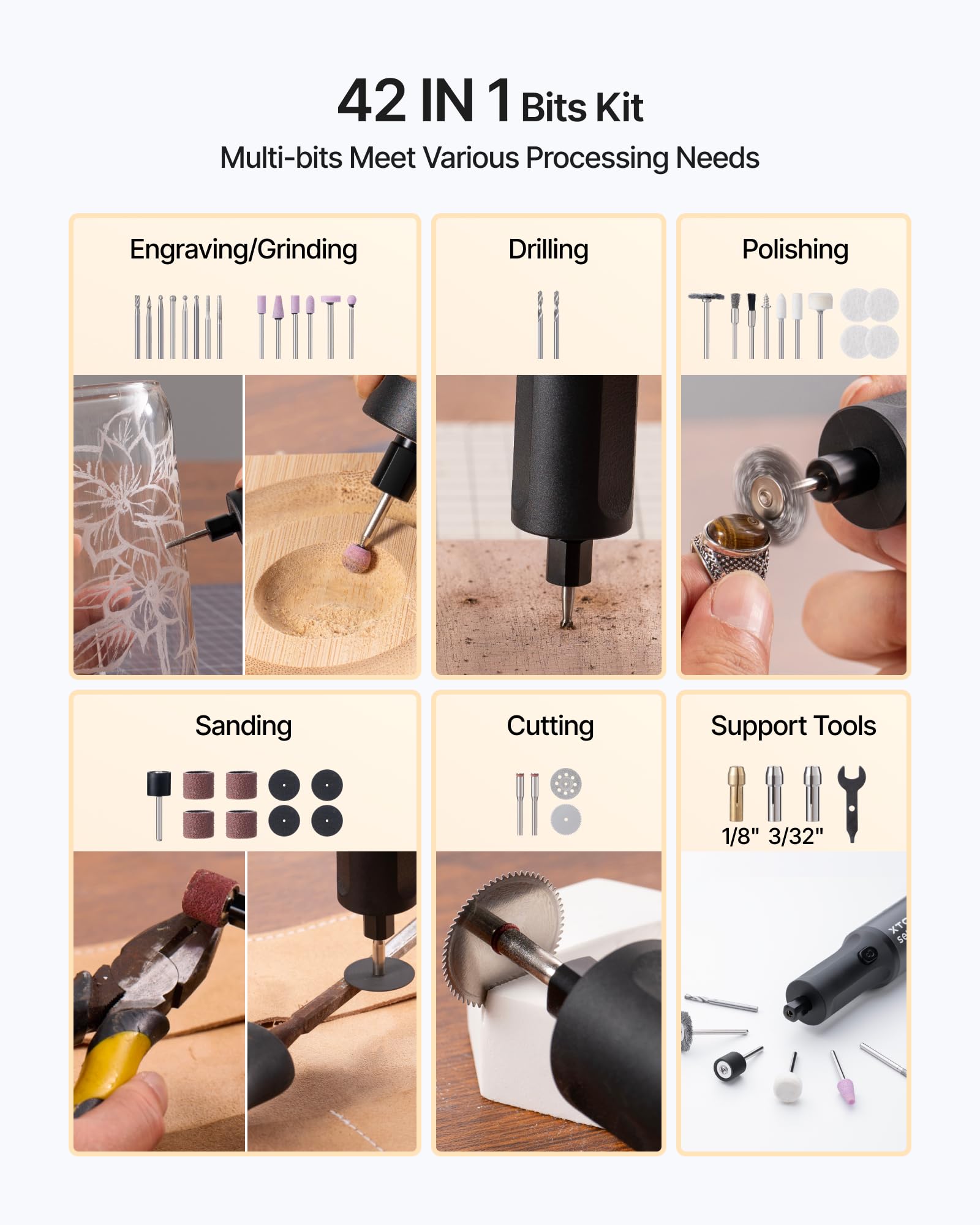 xTool Selected Engraving Pen, 42-in-1 Tool Kit - Image 2
