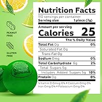 Vista 2 de Bolas de chicle de algodón de azúcar, bolas de goma de mascar grandes de 0.91 pulgadas, bolsa resellable de 1.7 libras, colores rosa pastel y azul