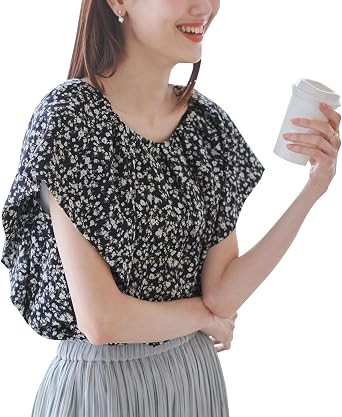 ROPE PICNIC Ruffle Sleeve Blouse for Women GDH15290
