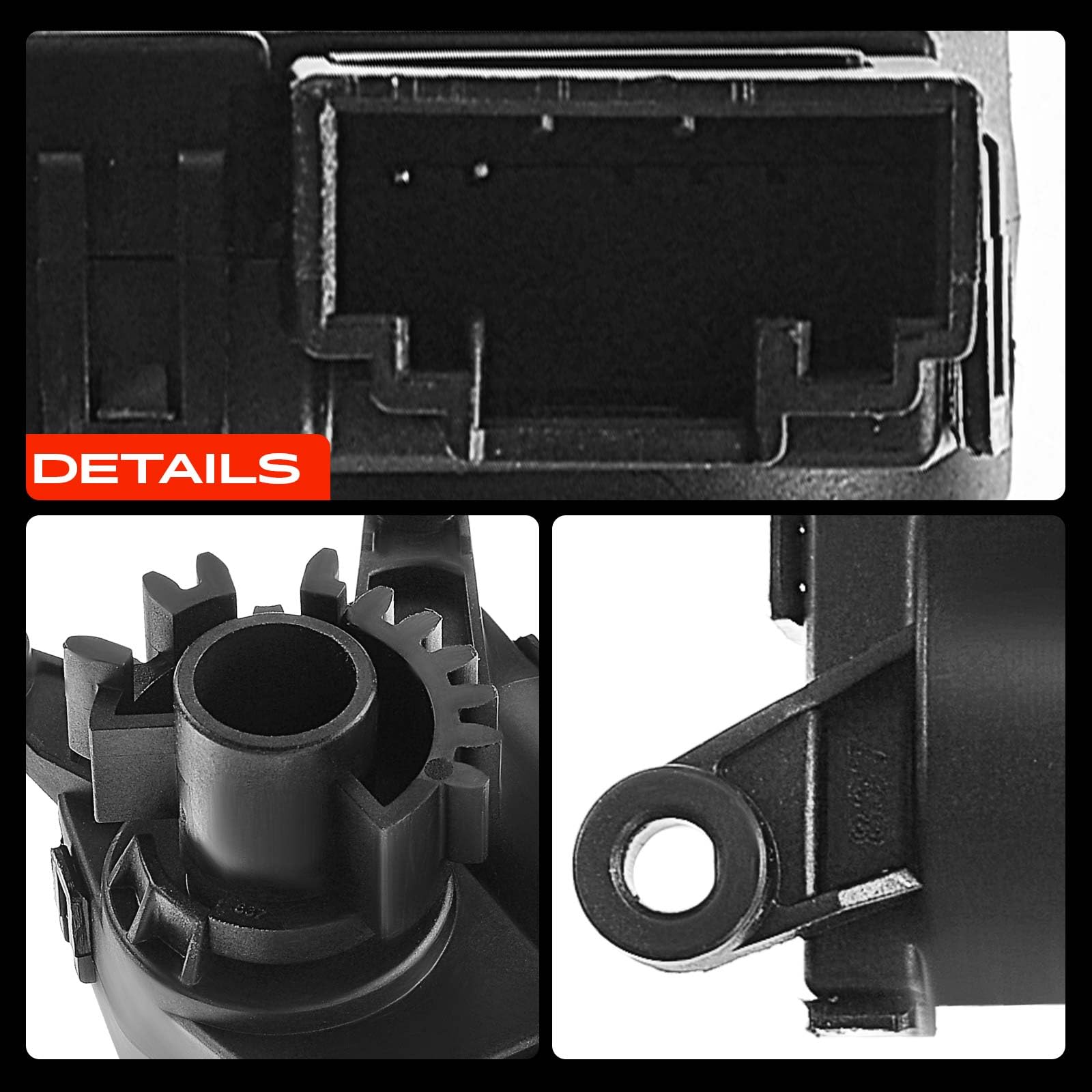 Frankberg 2 x regolatore per motore di regolazione, valvola di regolazione Compatibile conA3 Q3 Leon I II Golf VI 5K 2003-2015 1K0907511C
