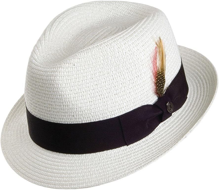 Jaxon Hats Toyo Braid Trilby Fedora Hat