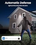 aosu Security Cameras Wireless Outdoor Home System, True 2K HD Night Vision, No Subscription Required, Long Battery Life, 166° Wide View, Spotlight & Siren Alarm, Motion Alert, Support 2.4 & 5GHz WiFi