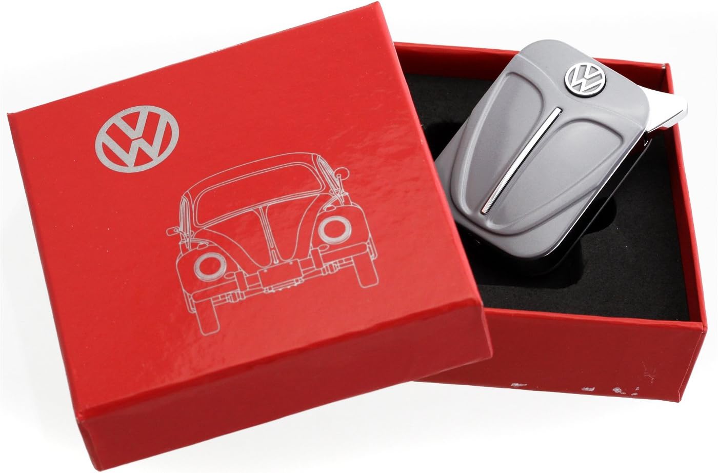 Briquet Volkswagen original avec coffret cadeau gris Amazon.fr