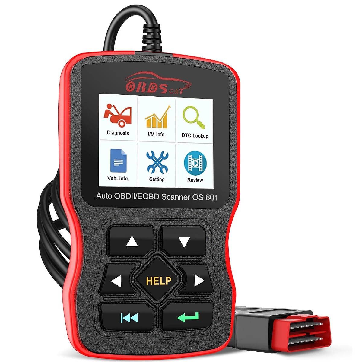 OBDScar OS601 EOBD OBD2 Scanner Automotive Engine Fault Code Reader CAN