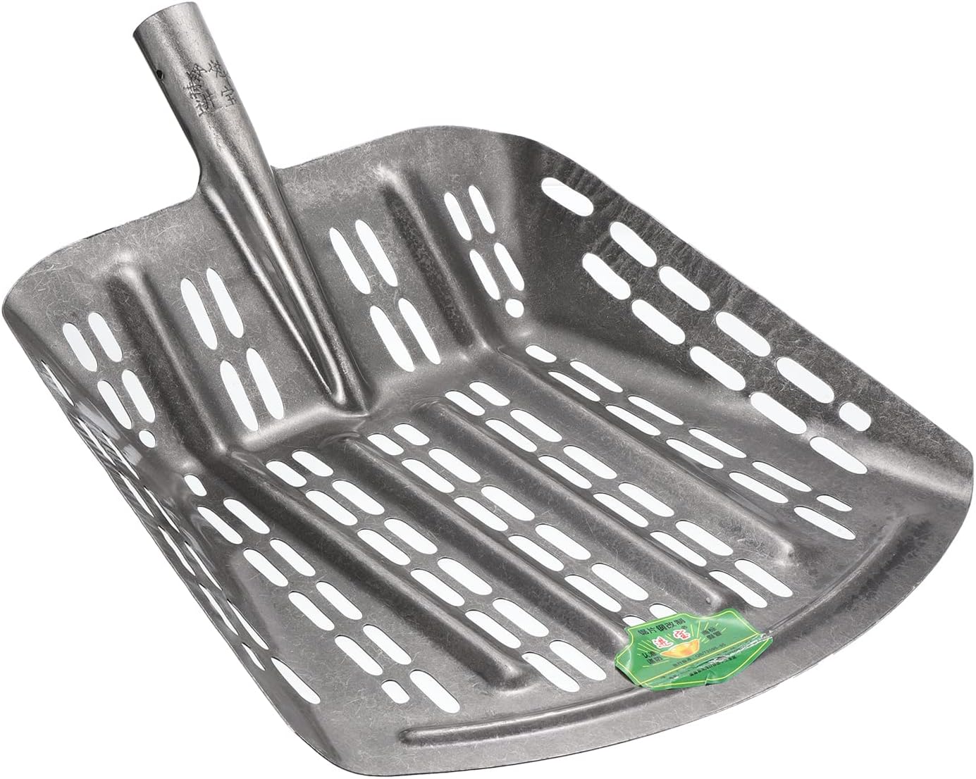 PATIKIL Grain Scoop Shovel, Sieve Shovel Manganese Steel Farm Shovel Spade Collect
