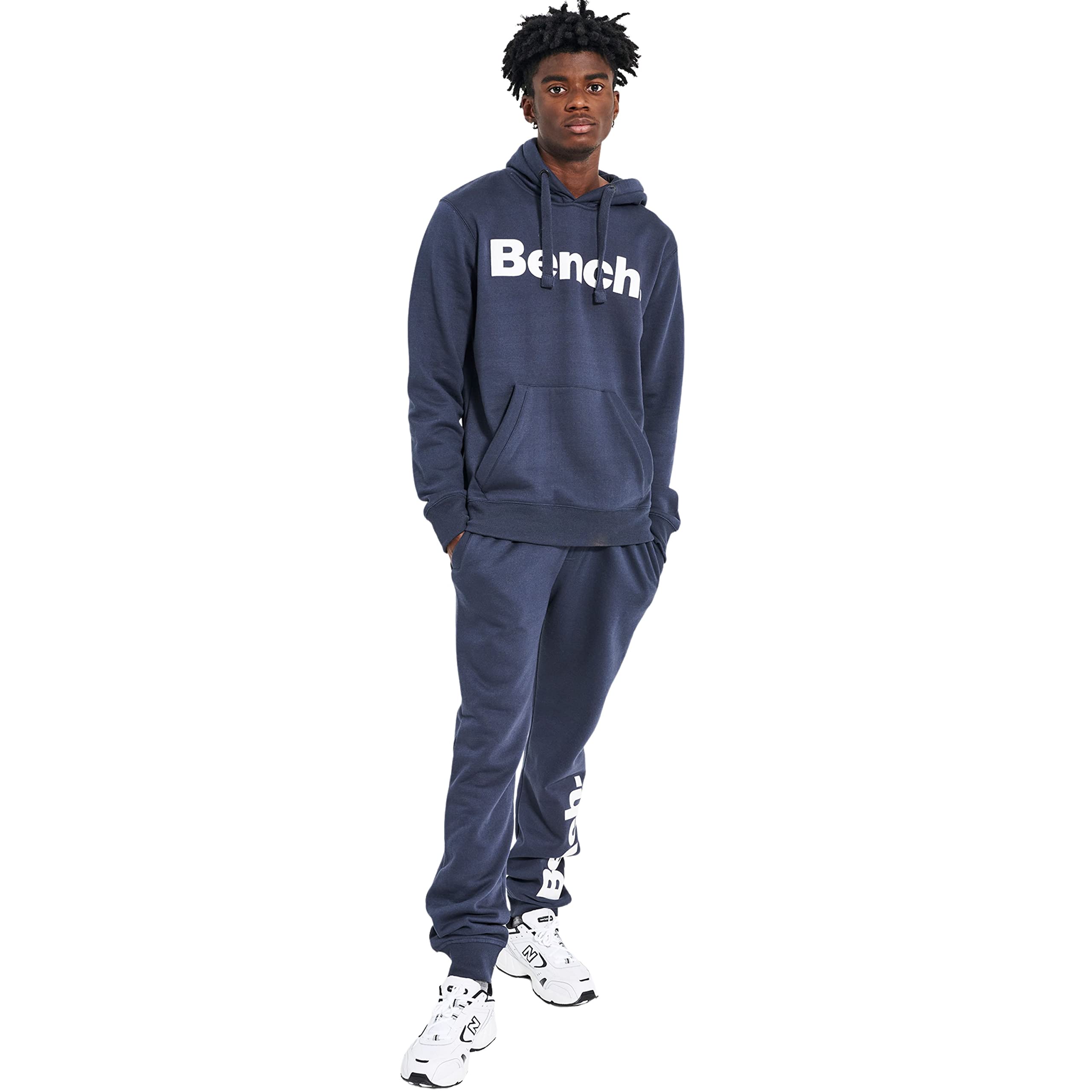 Bench - Mens Everyday Essential Fleece Tracksuit Sets | 2 Piece - Hoody, Joggers | 3 Piece Hoodie or Sweat, Jogging Bottoms, T-Shirt | 4 Piece Hoodie or Sweatshirt, Joggers, Shorts, T-Shirt, S - XXL