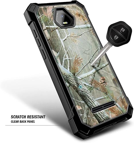 Miniatura 4 de NZND Funda compatible con Schok Volt SV55 con [protector de pantalla integrado], cubierta protectora de cuerpo completo a prueba de golpes,