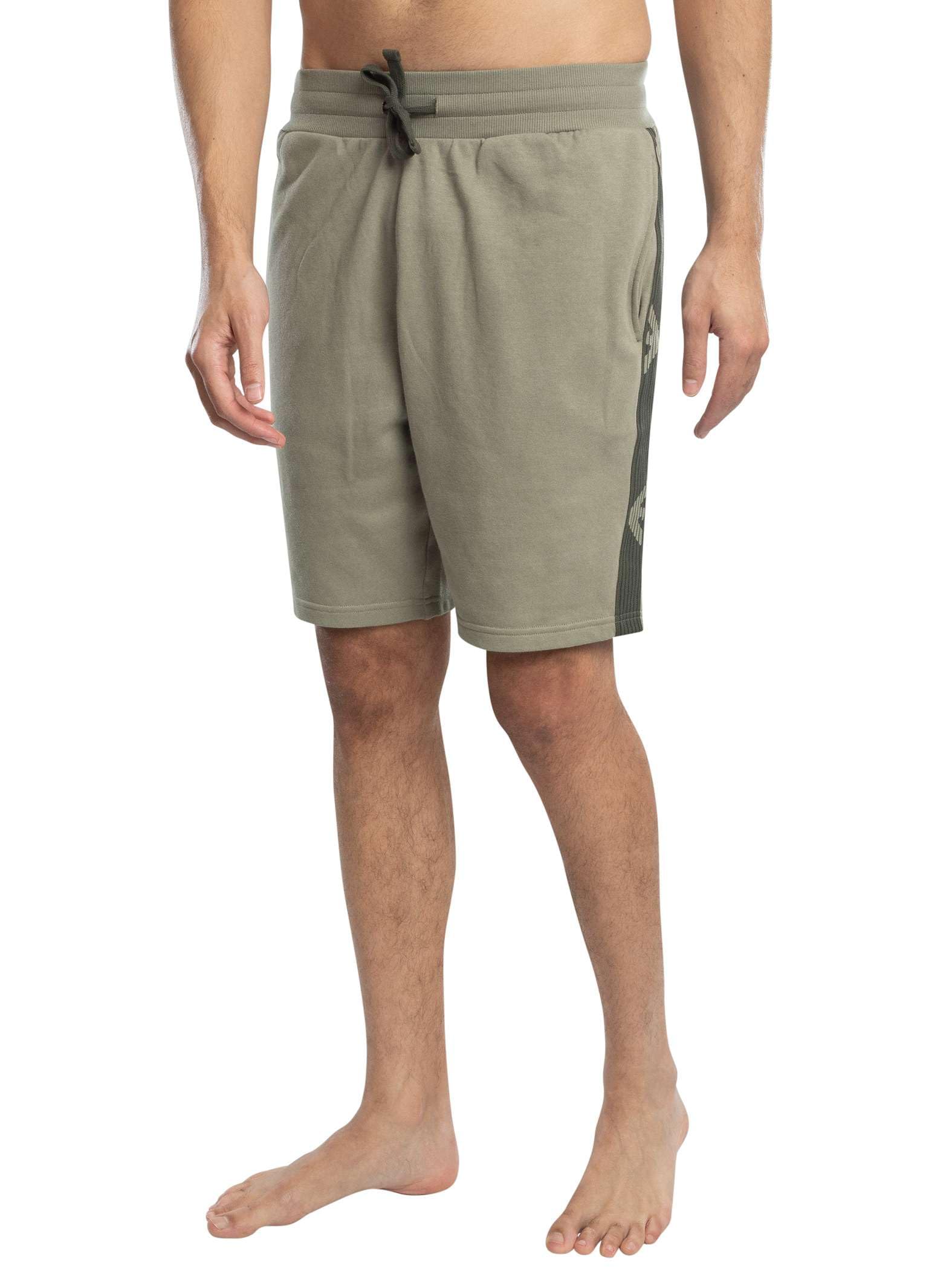 EMPORIO ARMANI Man Basic Terry Bermuda Short Braun M, Vetiver, M