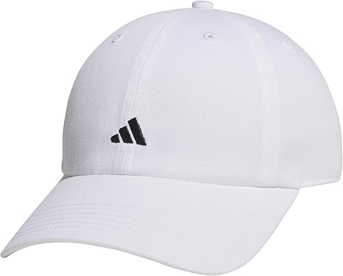Miniatura 5 de adidas - Gorra Saturday 20 ajustable y relajada para mujer Active Blue, Ambient Blush Pink/White, Black, Black Denim/White, Black/Black, Clear