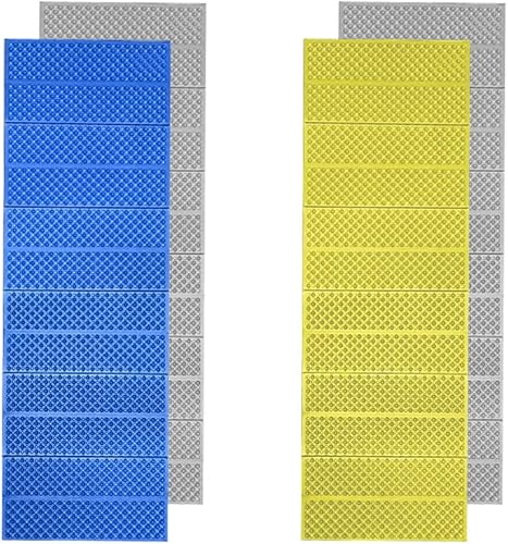 Miniatura 2 de AXUYU Almohadilla plegable de espuma de célula cerrada, alfombrilla ultraligera para dormir, almohadillas de tienda de campaña para mochileros,