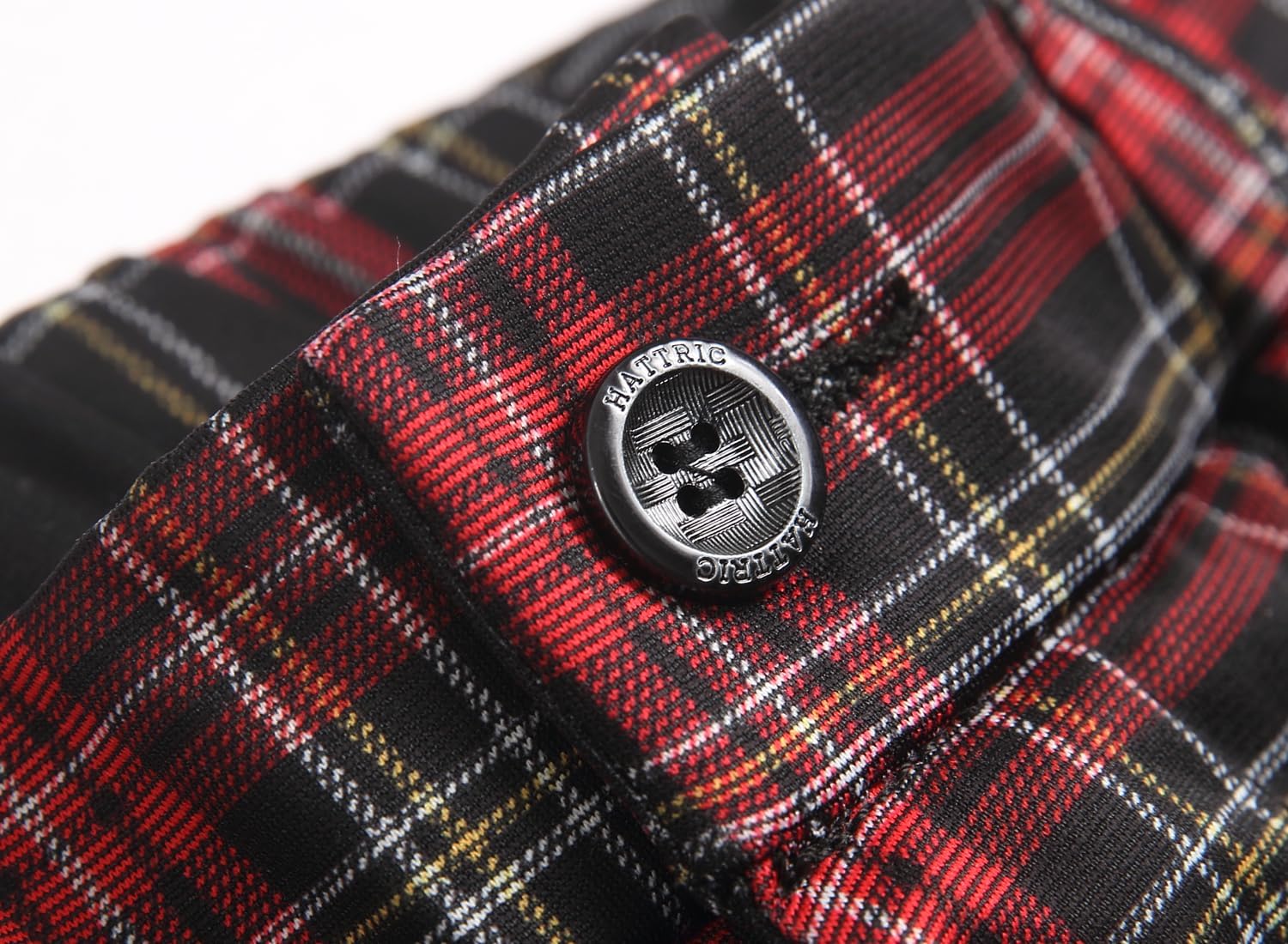 NOVOCCT Men's 7" Inseam Plaid Shorts Casual Elastic Waist Checkered Chino Shorts for Summer Streetwear & Daily Wear