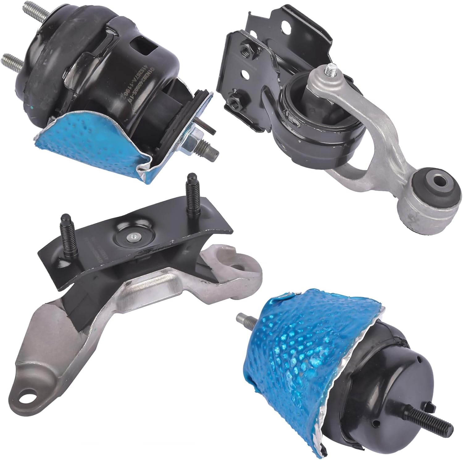 4Pcs Engine & Trans & Torque Strut Mount Replacement for Chevy Impala 3.6L V6 2012-2013 A5718 A5712 A5625 A5651