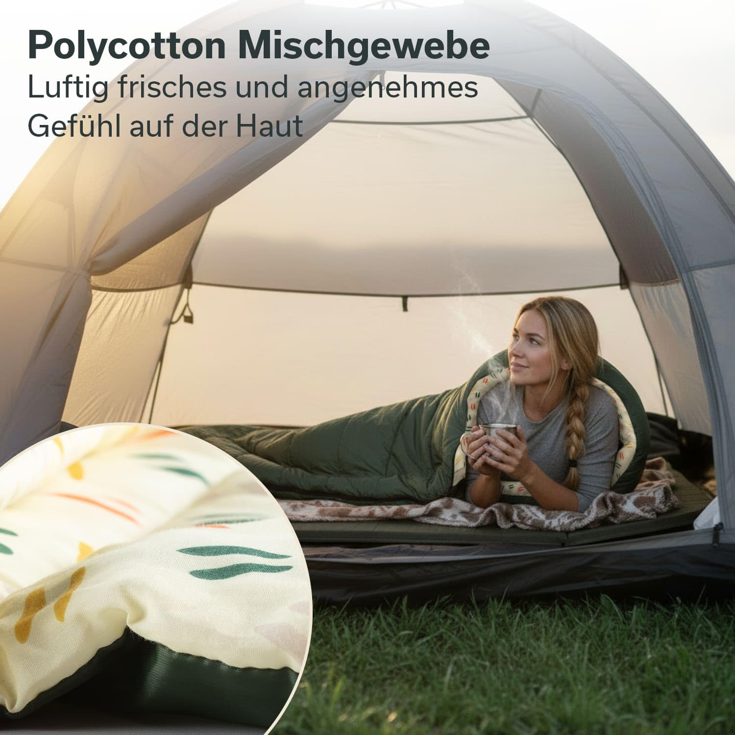 Skandika Schlafsack Vegas | XXL Mumienschlafsack mit/ohne Polycotton Innenfutter, für Erwachsene, koppelbar, Doppelschlafsack, 3 Jahreszeiten, bis -12°C, 220 x 110 cm | Winter Outdoor Camping Wandern