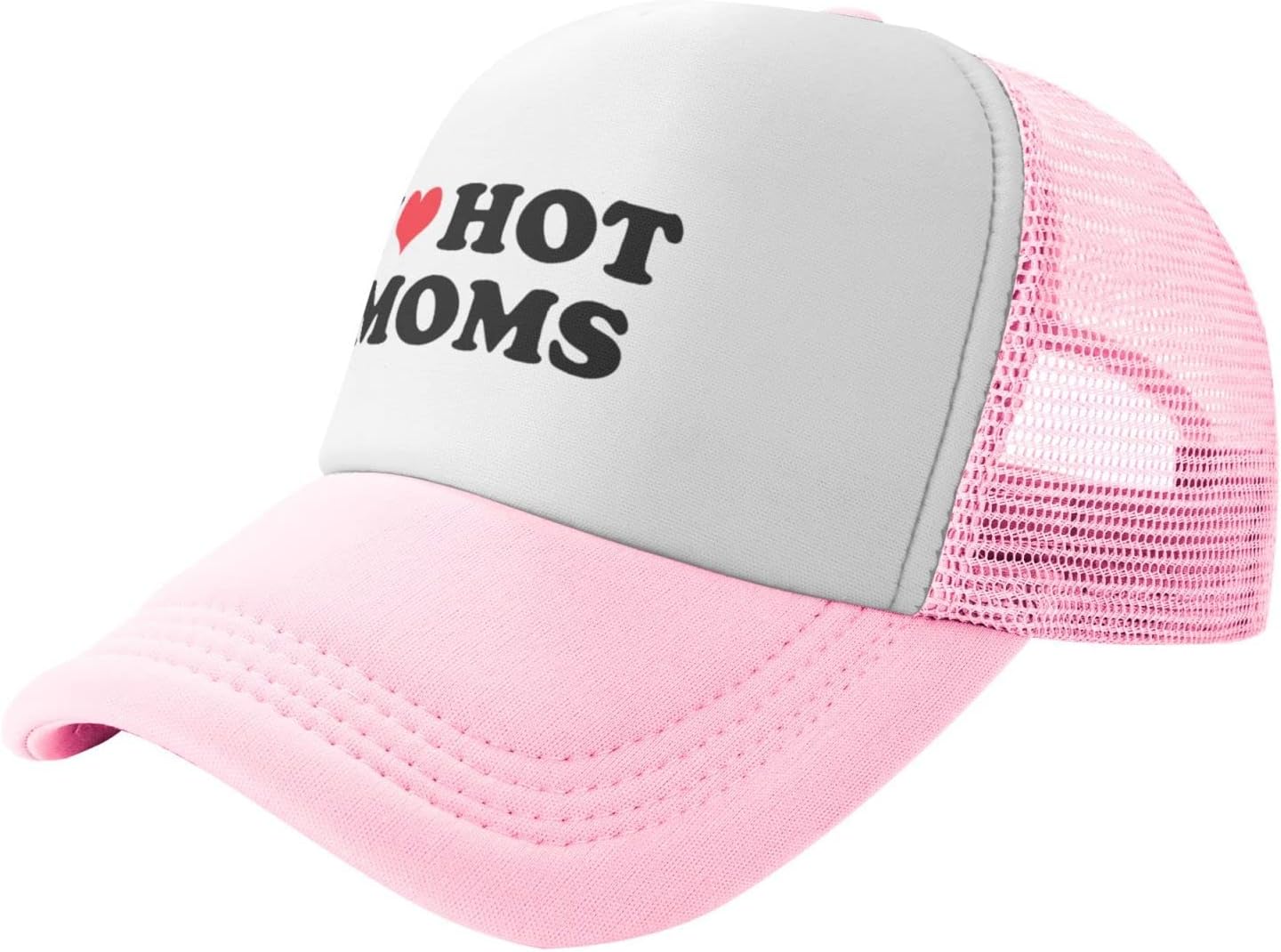 DEBIEWI Love Hot Moms Casquette Sun Caps Fishing Hat Women Snapback Hat Dad Hat Adjustable Dad Hat Unisex