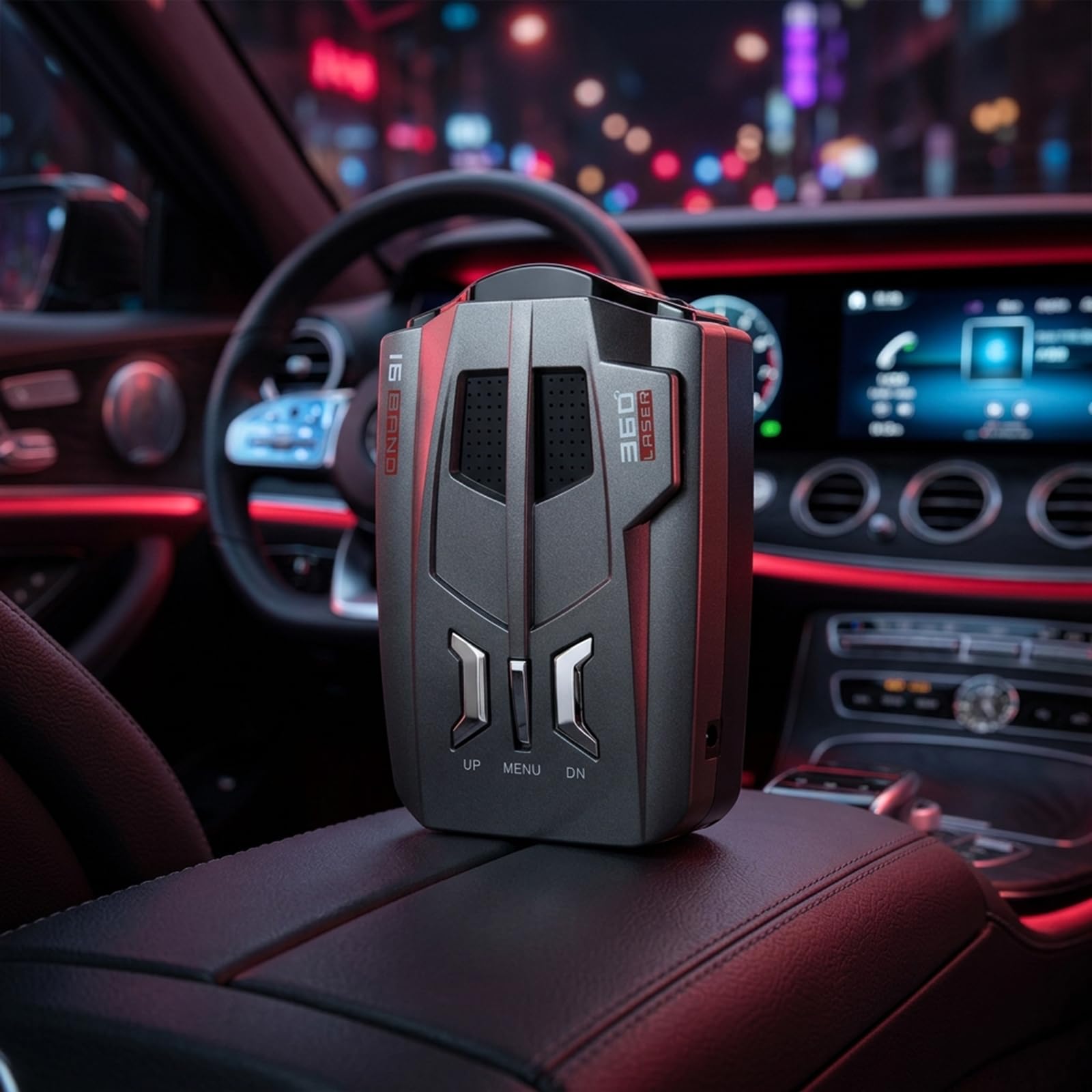 Radar Detector V9 12V Display Digitale E Avviso Vocale