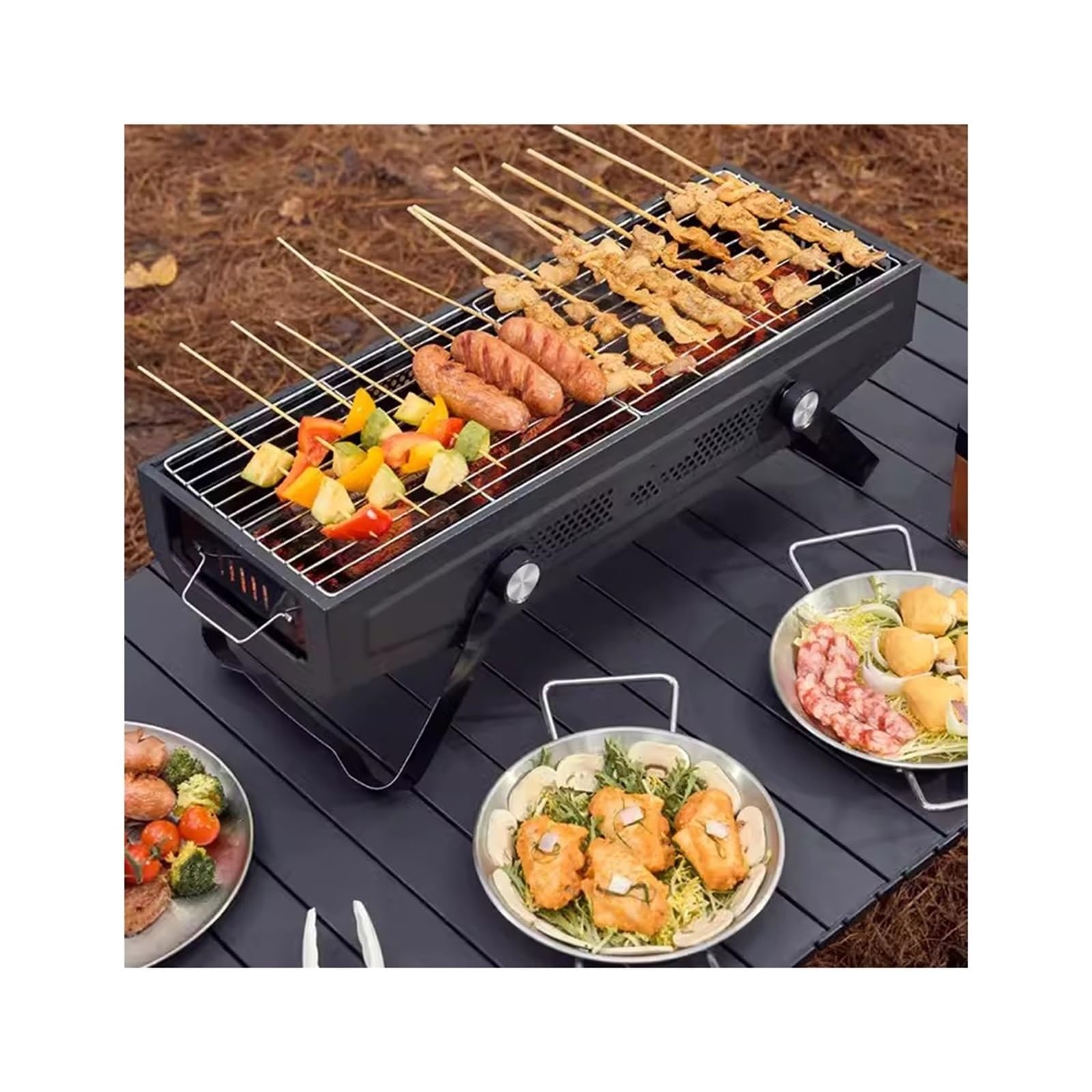 Griglia da Tavolo Strumenti for Barbecue all'aperto Stufa Pieghevole Portatile for Griglia for for Uso Domestico