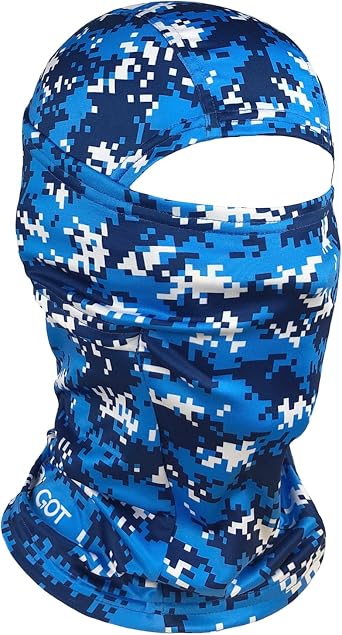 GOT Sports UPF 50+ Balaclava Face Mask - Sun Protection Hood Balaclava for Men Women - Motorcycle Sheisty Mask for Fishing