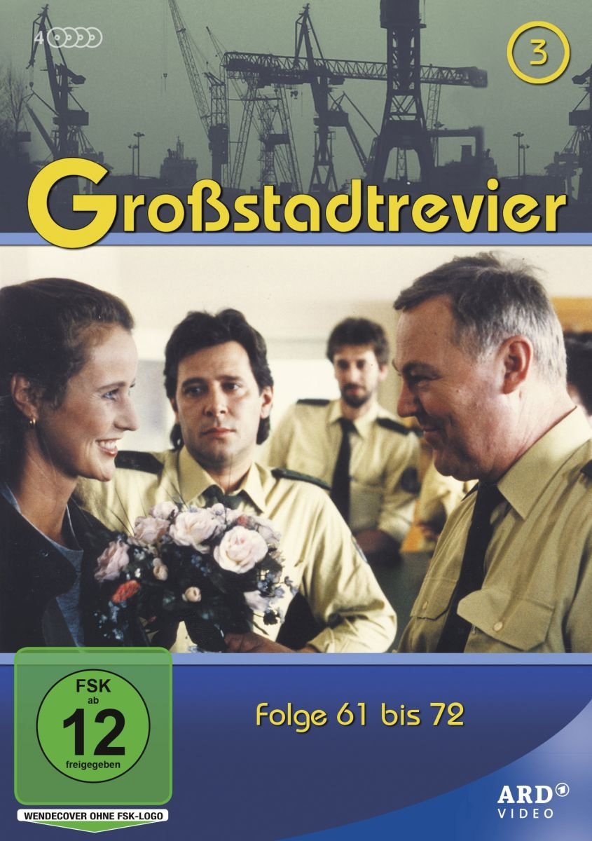 Großstadtrevier Box 03 DVD con episodios 61-72, edición original importada desde Alemania