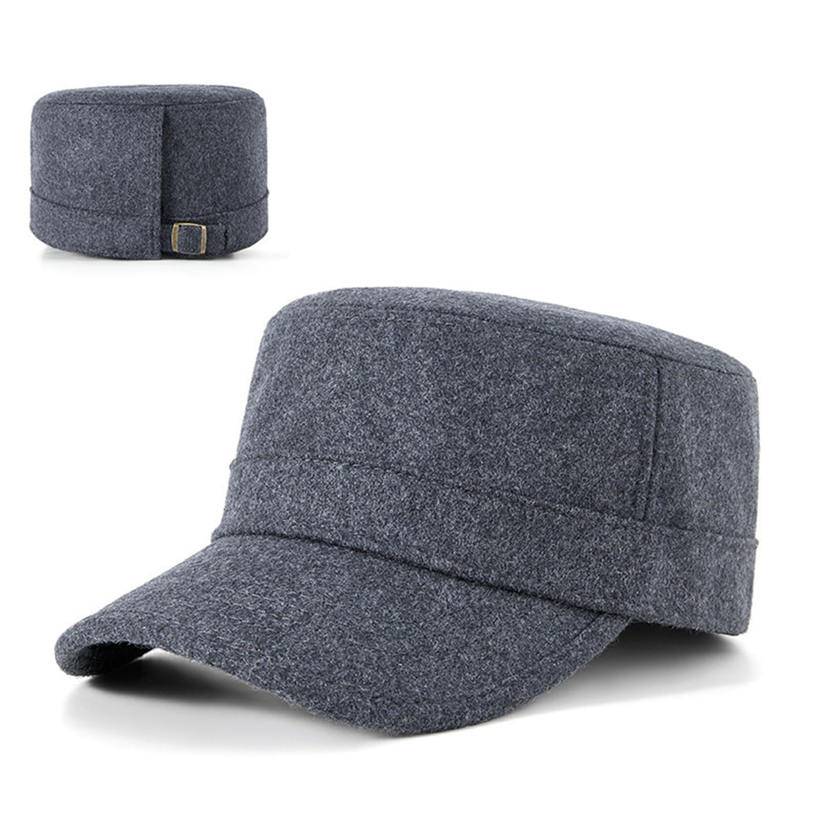 Berretto Militare da Cadetto Cappellino da Baseball Uomo di Grandi Dimensioni, Completamente Chiuso e Regolabile, Cappello papà per Abbigliamento da Esterno