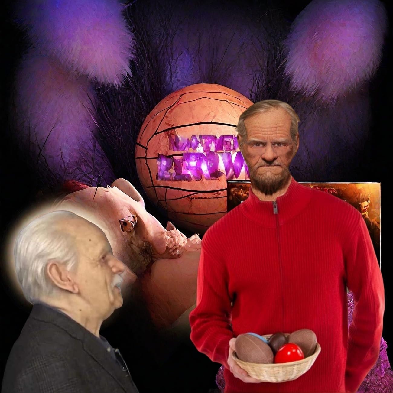 Realistic Old Man Mask Creepy Human Latex Scary Wrinkle Mask for Halloween Cosplay Costume Mask Party - Image 5