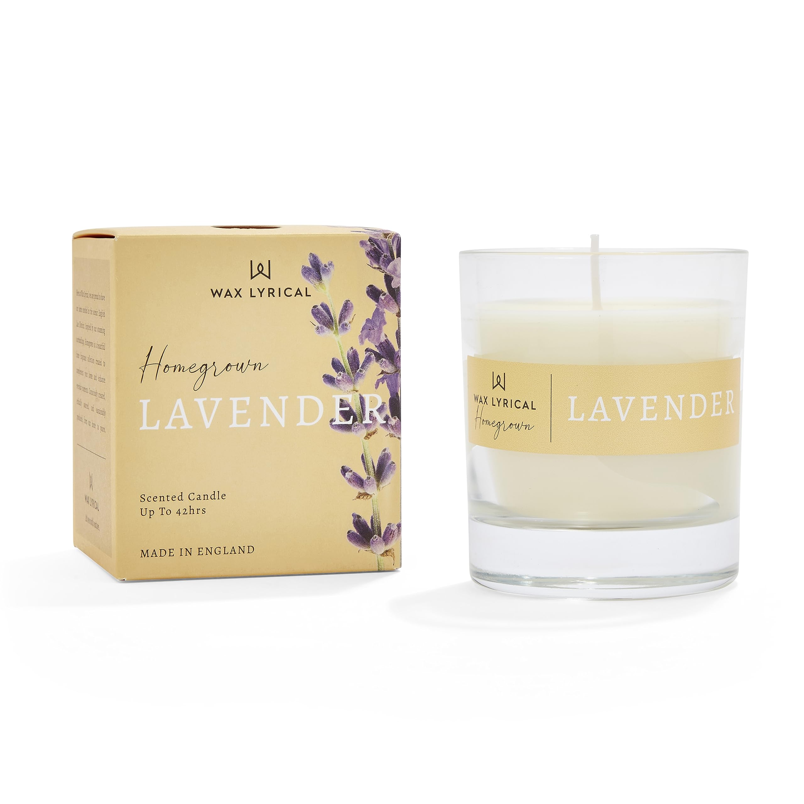 Wax Lyrical Lavender Scented Candle, Medium