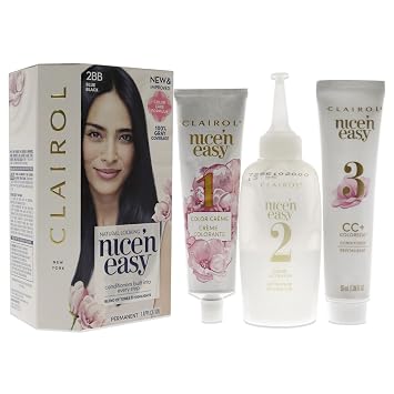 Clairol Nicen Easy Color Blend - 2BB Blue Black Hair Color Women 1 Application
